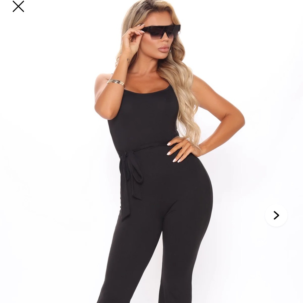 Fashion Nova Black Flare Pants High-Waisted Boot Cut